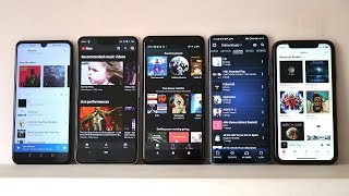 Spotify vs Apple Music Deezer YouTube Amazon  Best streaming app 2019 [upl. by Jessi]