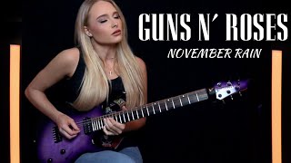 Guns N Roses  November Rain SHRED VERSION  Sophie Lloyd [upl. by Searle]