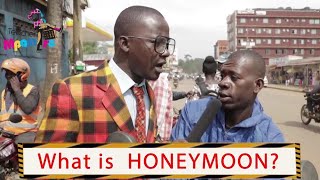 What is honeymoon Teacher Mpamire on the street  Latest African Comedy july 2020 [upl. by Ettenotna549]