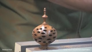 How to Turn Banksia Pods in HD  Woodturning  Paul MacMenamin  Long Island Woodturners [upl. by Nohpets]