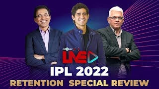 Cricbuzz Live IPL 2022 Retention Special [upl. by Speroni868]