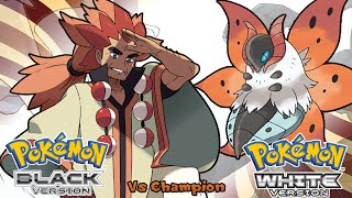 Pokémon Black amp White  Champion Alder Battle Music HQ [upl. by Greg328]