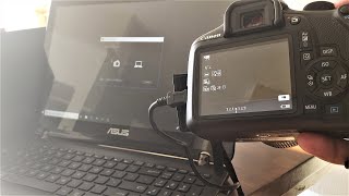 How to Connect Canon Cameras to Laptop amp Desktop Computers [upl. by Hanforrd]