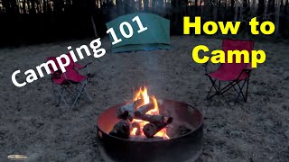 Camping 101 for Beginners  Useful Knowledge [upl. by Nilyram]