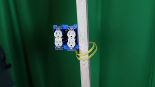 How To Wire A Double Receptacle Two Different Ways [upl. by Fiertz]