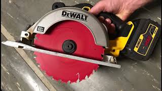 DEWALT DCS391B Circular Saw Customer Review [upl. by Schear]