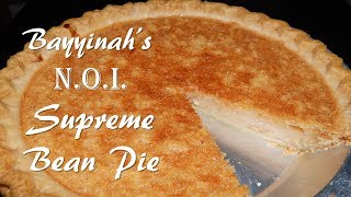 Supreme Bean Pie  Gimme that Recipe [upl. by Yssirk970]