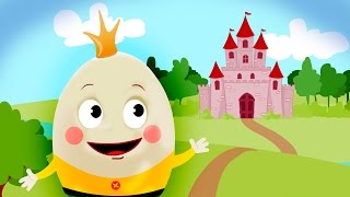 HUMPTY DUMPTY Song for Children  Nursery Rhyme Lyrics [upl. by Teece746]