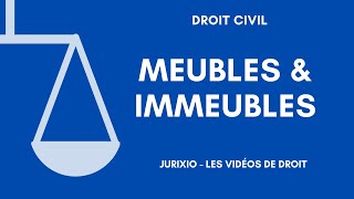 La distinction meublesimmeubles [upl. by Ferullo]