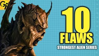 10 Flaws YUUZHAN VONG Star Wars [upl. by Anauqahc]