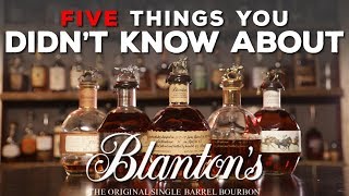 5 Things You Didnt Know About Blantons Bourbon [upl. by Hedvig]