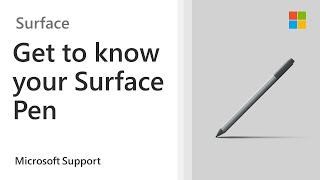 How to use the Surface Pen  Microsoft [upl. by Yrot14]