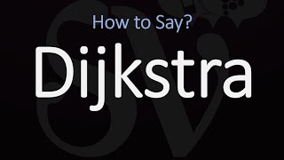 How to Pronounce Dijkstras Algorithm CORRECTLY [upl. by Esilahc718]