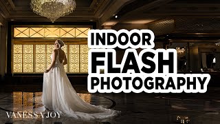 Indoor Flash Photography for Portraits Tips and Tricks Tutorial [upl. by Nich]