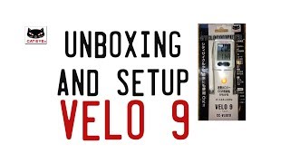 CAT EYE Velo 9 Unboxing and Setup [upl. by Welbie]