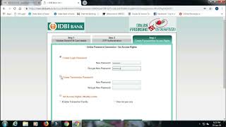 IDBI Internet Banking  IDBI Net Banking Online Registration  IDBI Net Banking Step by Step [upl. by Luther799]