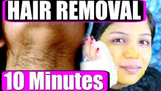 In 10 Minutes How To Remove Facial Hair Permanently At Home  SuperPrincessjo [upl. by Syla63]