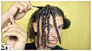 How To Start Dreadlocks With Long Hair [upl. by Munt324]