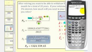 Payout Annuity Formula  Part 1 [upl. by Mayram]